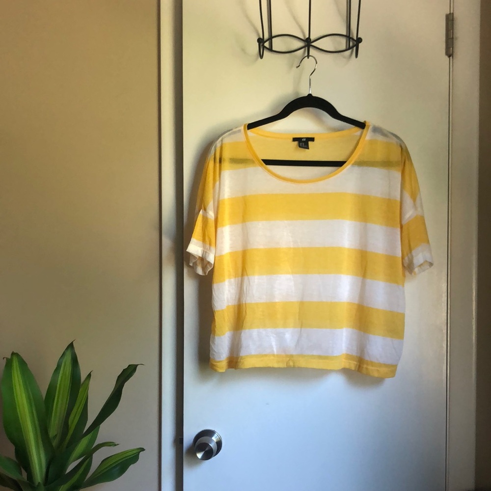 Sheer H&M Stripped Tee